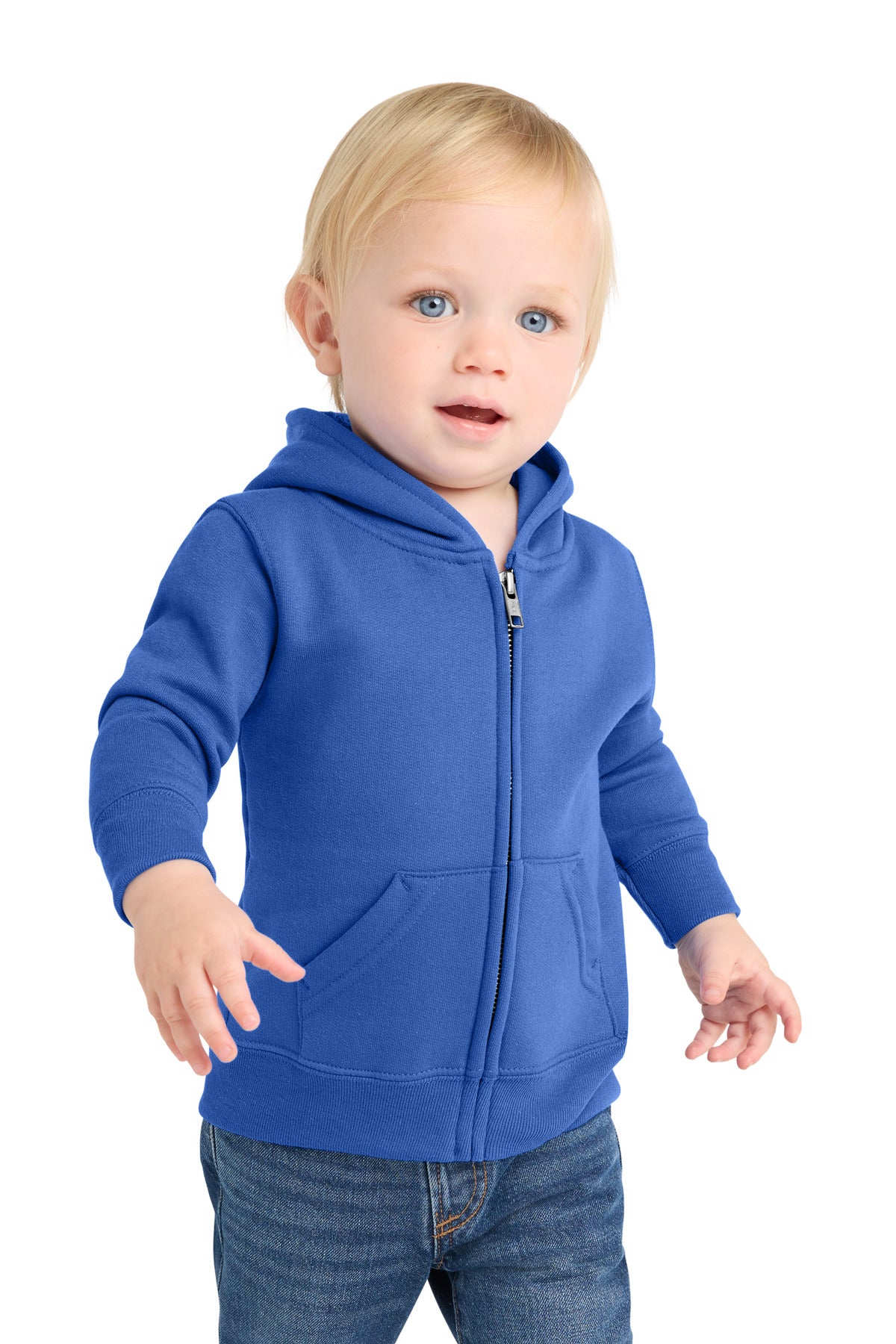 Port & Co ® Infant Core Fleece Full-Zip Hooded Sweatshirt. CAR78IZH