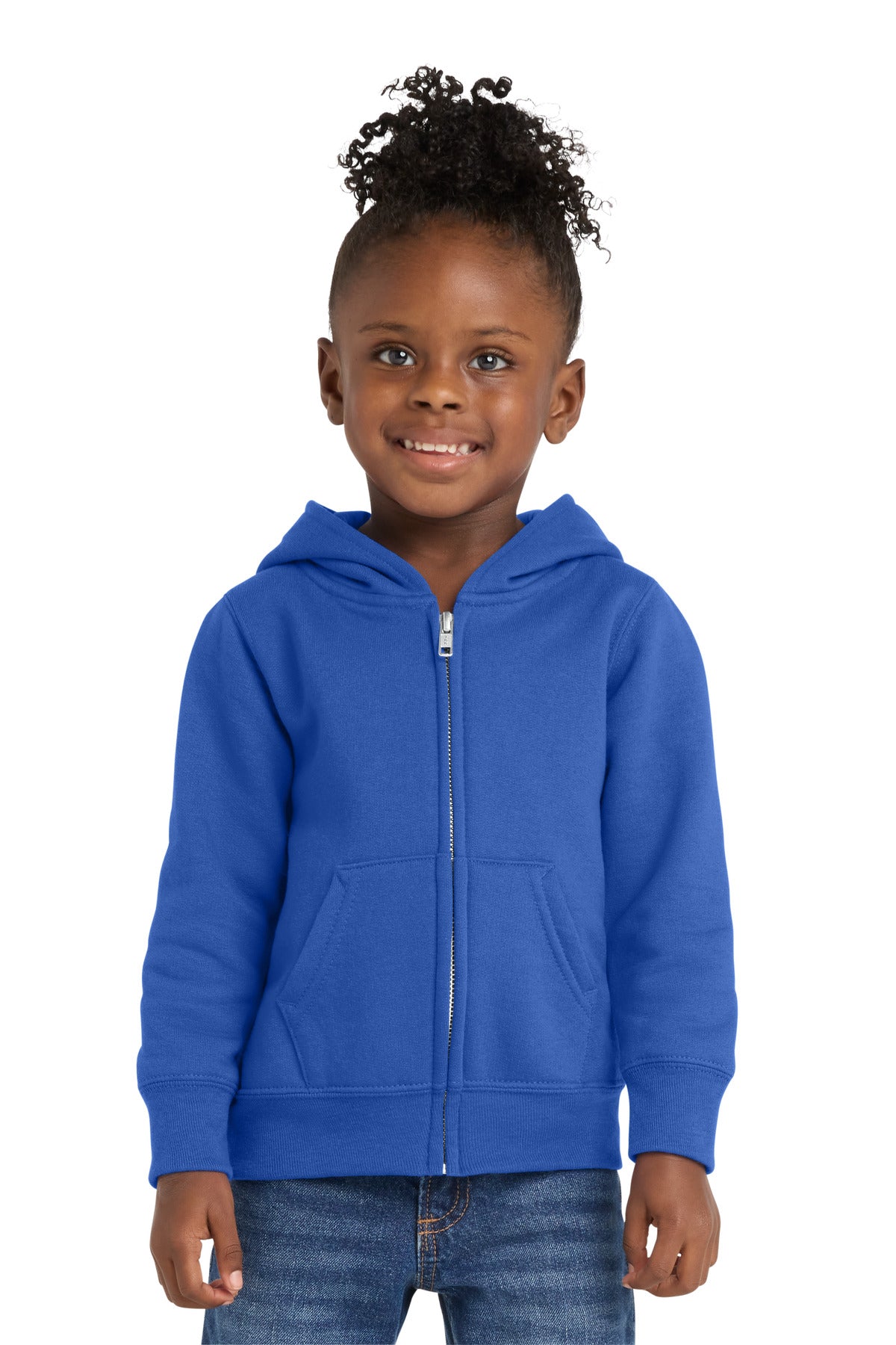 Port & Co ® Toddler Core Fleece Full-Zip Hooded Sweatshirt. CAR78TZH