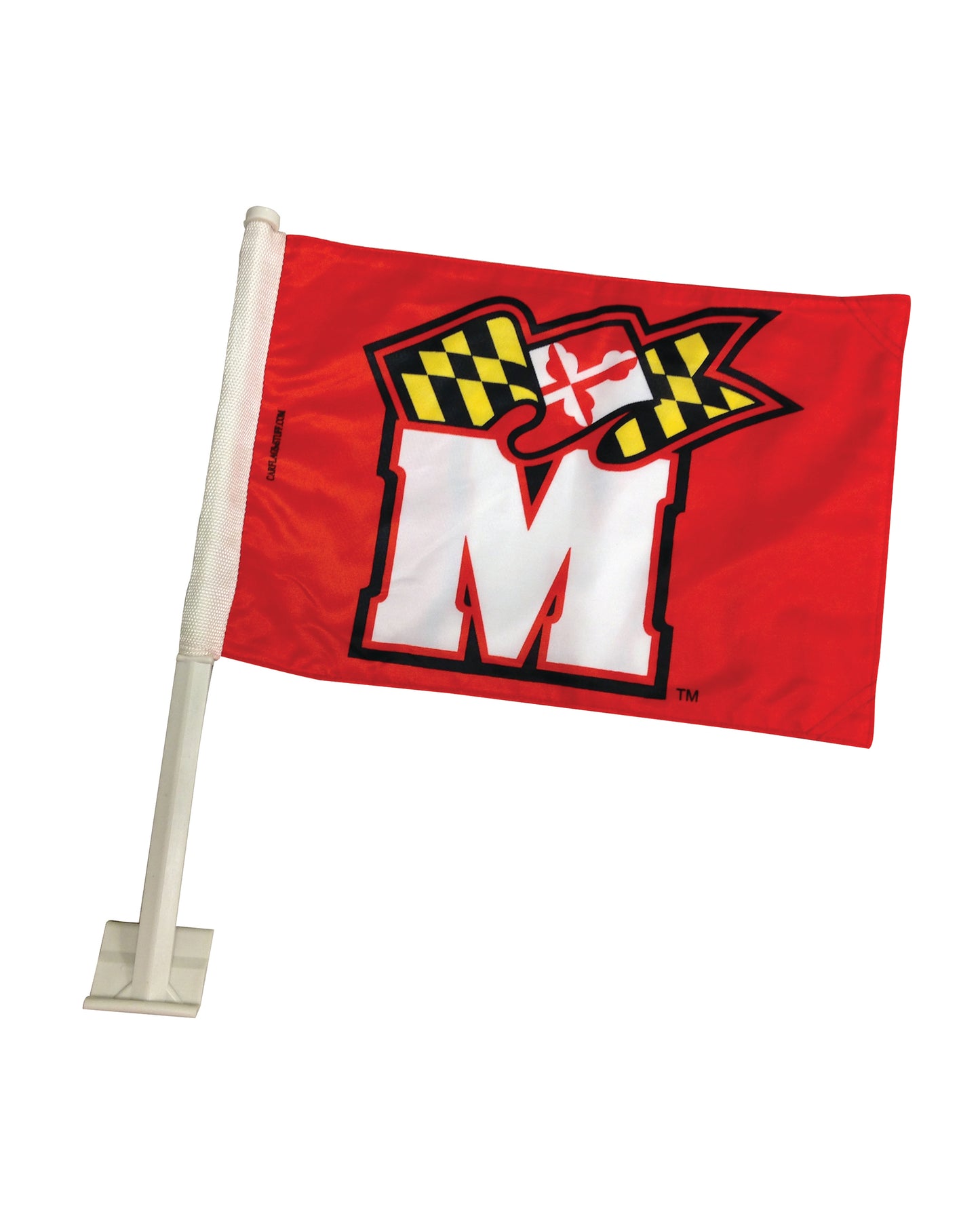 Car Flag and Pole