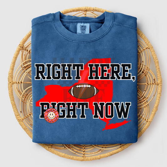 Right Here, Right Now: NY- DTF (Direct to Film)