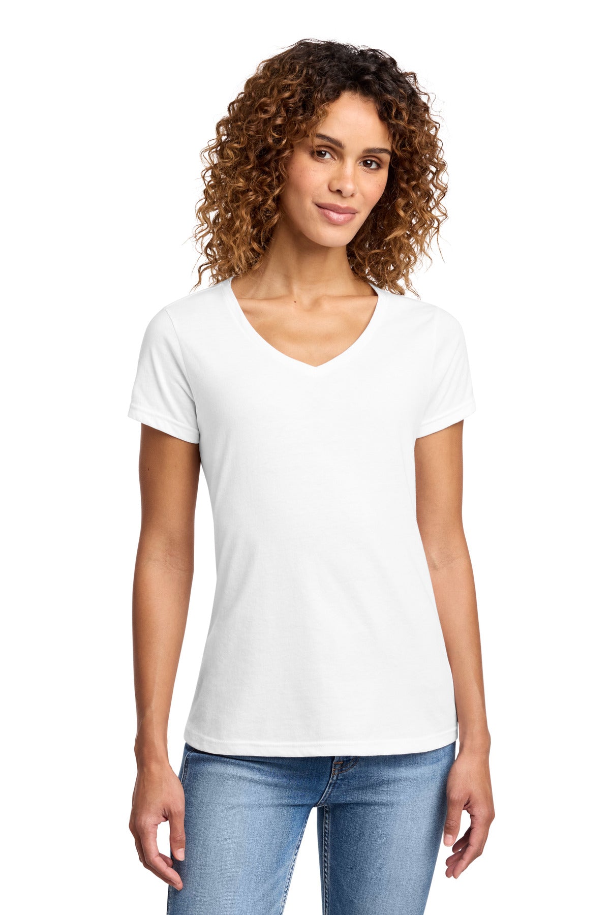 Port & Co ® Women's Fan Favorite ™ Blend V-Neck Tee. LPC455V