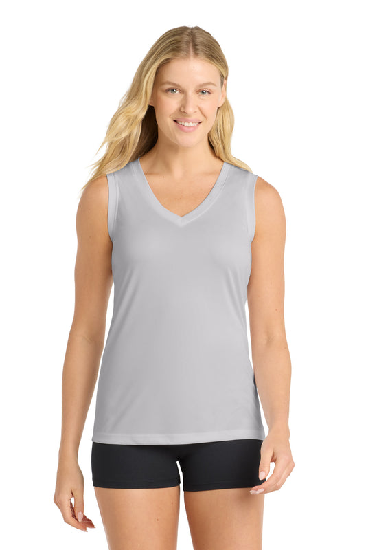 Sport-Tek ® Women's Sleeveless PosiCharge ® Competitor™ V-Neck Tee. LST352
