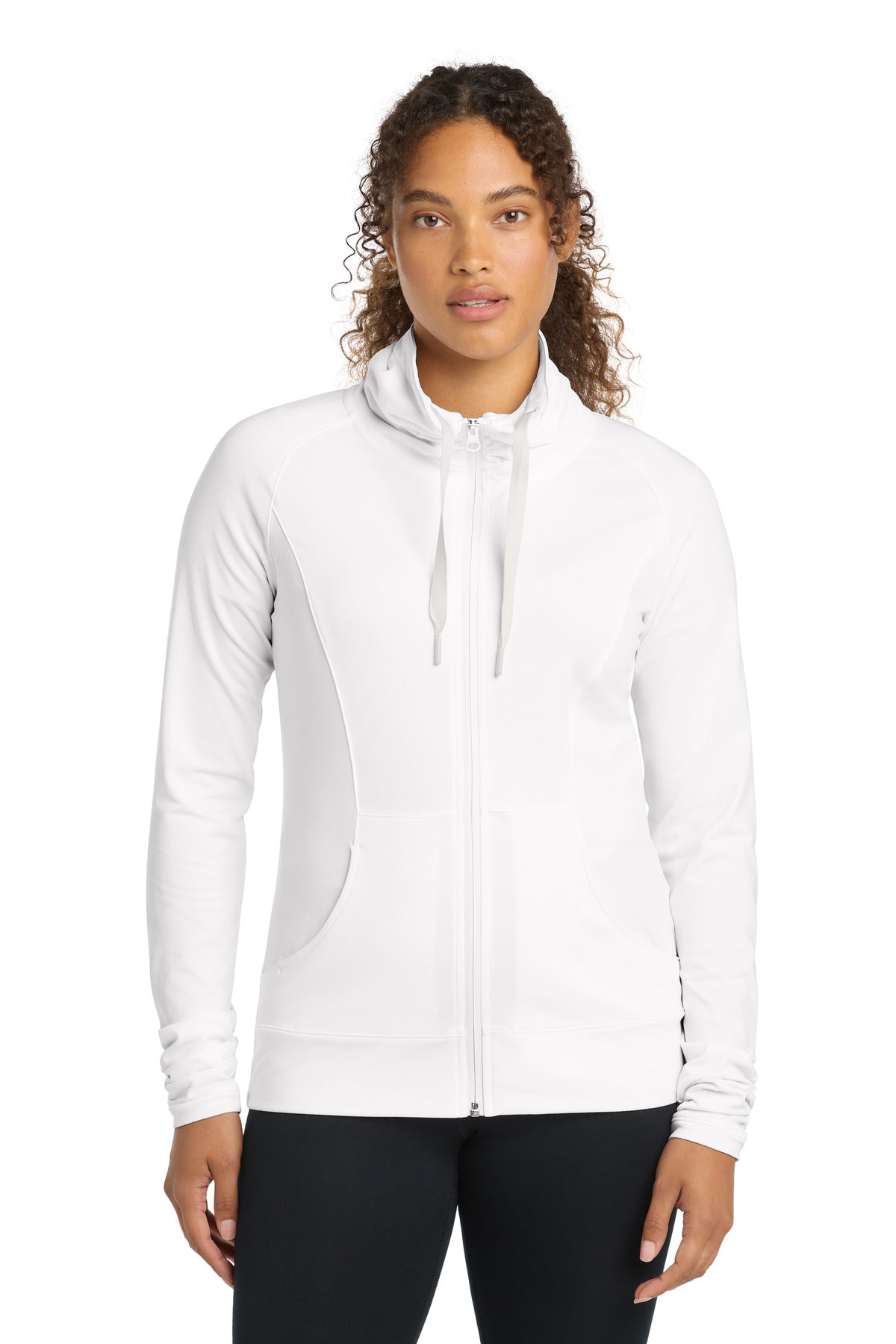 Sport-Tek ® Women's Sport-Wick ® Stretch Full-Zip Jacket. LST852