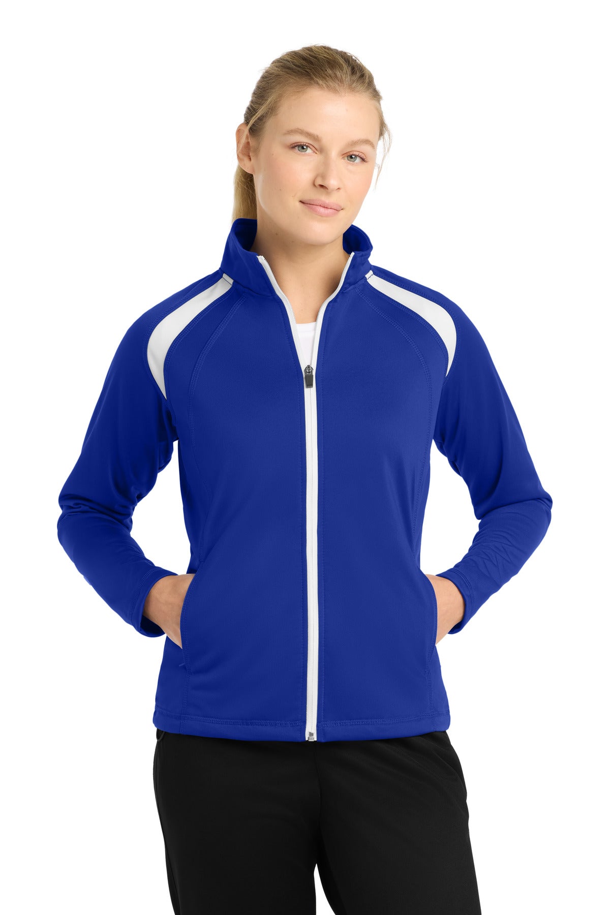 Sport-Tek ® Women's Tricot Track Jacket. LST90
