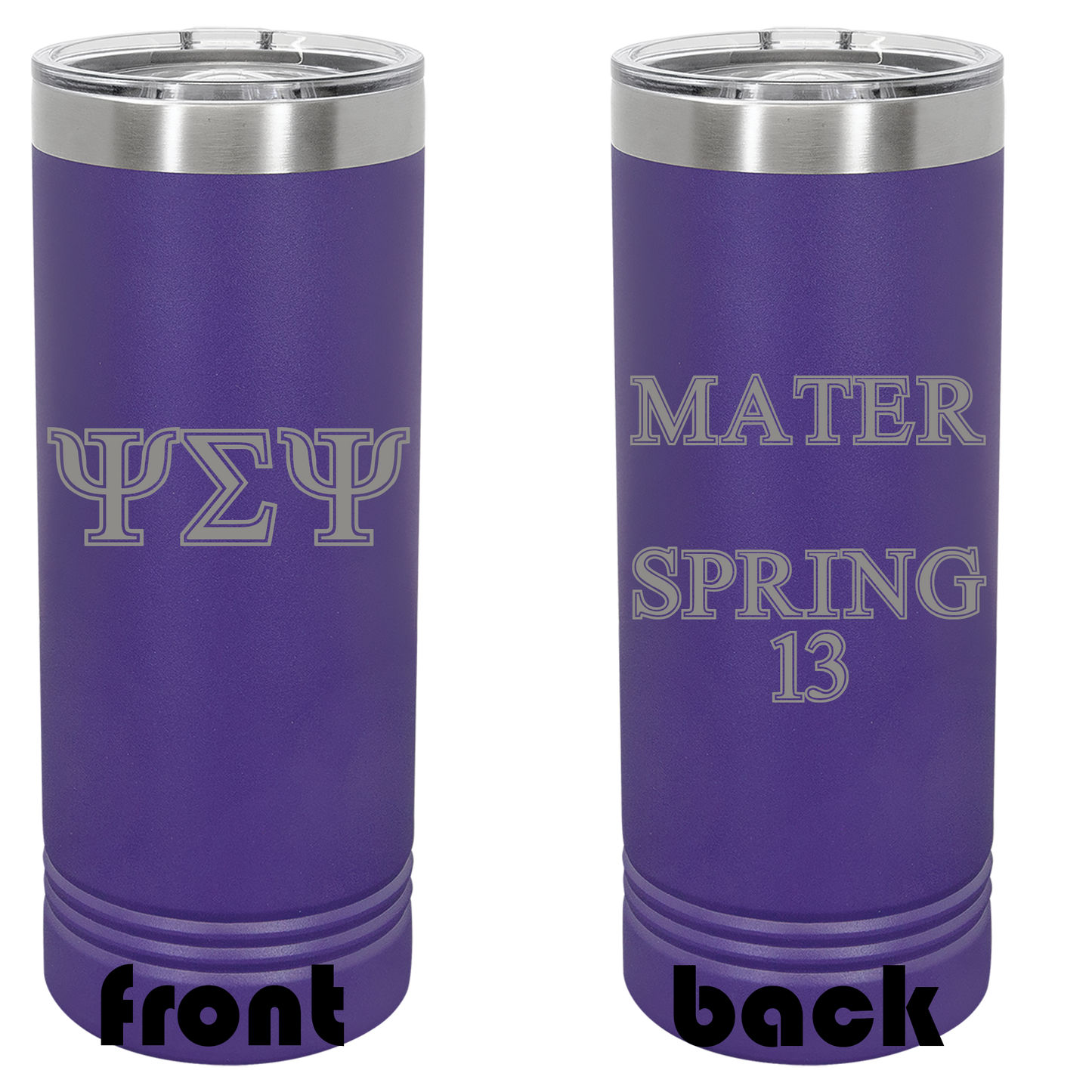 22oz Custom Greek Tumbler