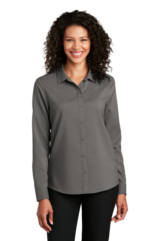 Port Authority ® Women's Long Sleeve Performance Staff Shirt LW401