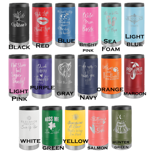 Skinny Can Custom Greek Koozie