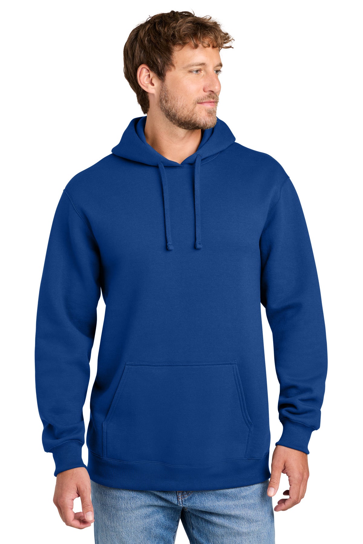 Port & Co ® Foundation Fleece Pullover Hooded Sweatshirt PC107H