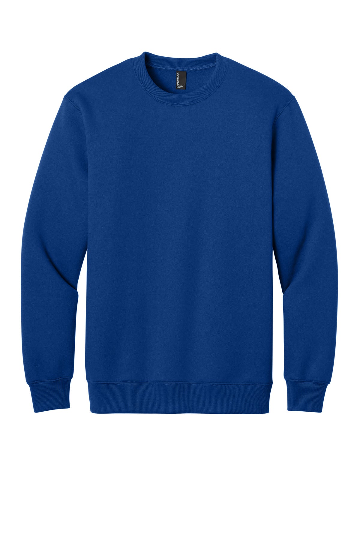 Port & Co ™ Foundation Fleece Pullover Crewneck Sweatshirt PC107