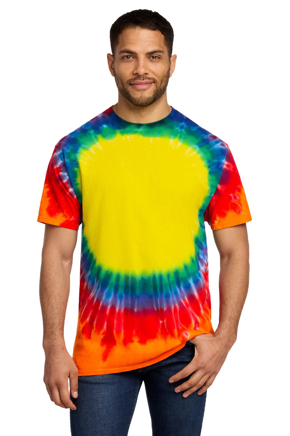 Port & Co ® Window Tie-Dye Tee. PC149