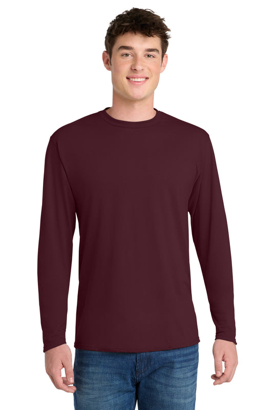 Port & Co ™ Long Sleeve Performance Blend Tee. PC381LS