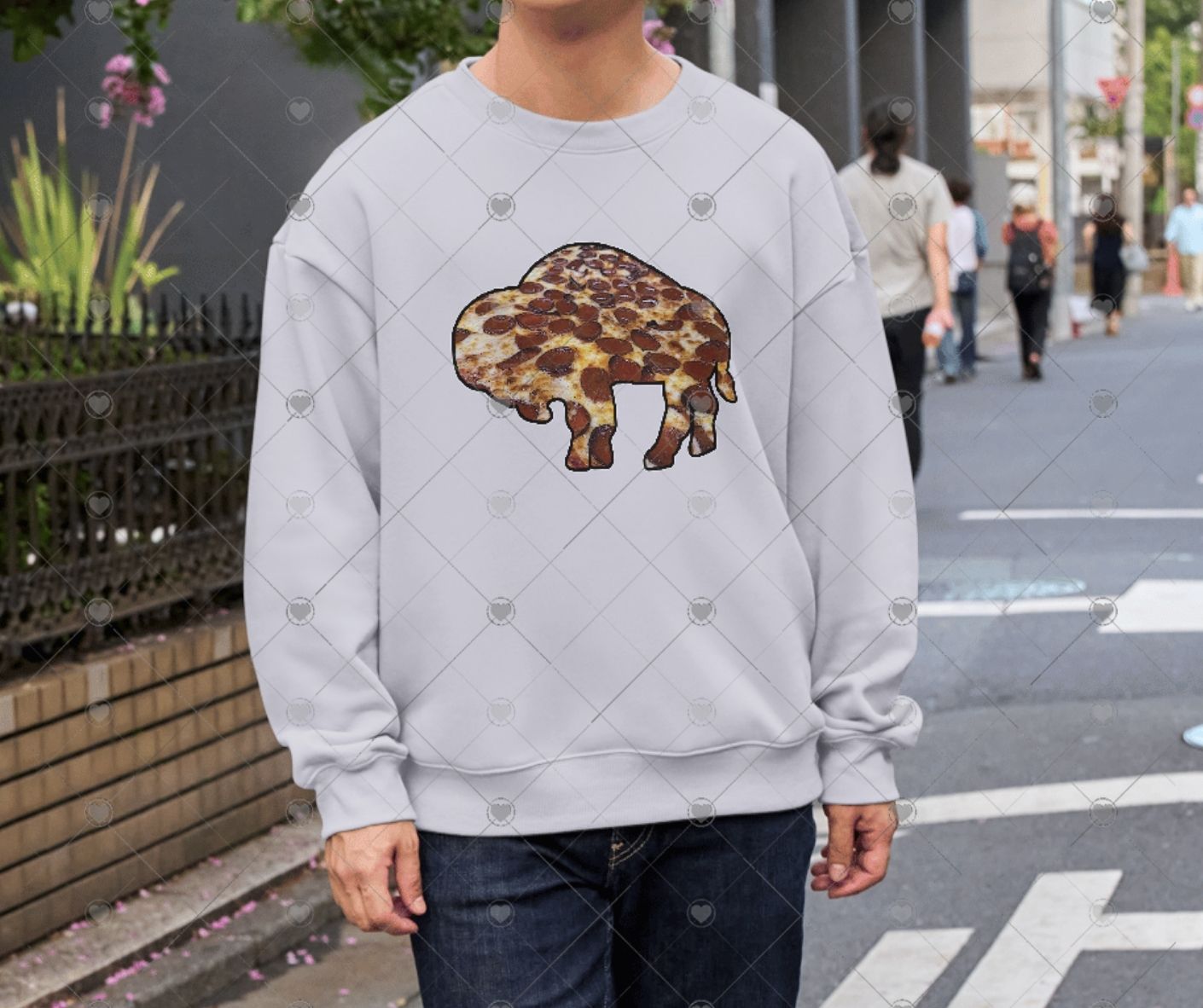 Cup and Char Buffalo - DTF (Direct to Film)