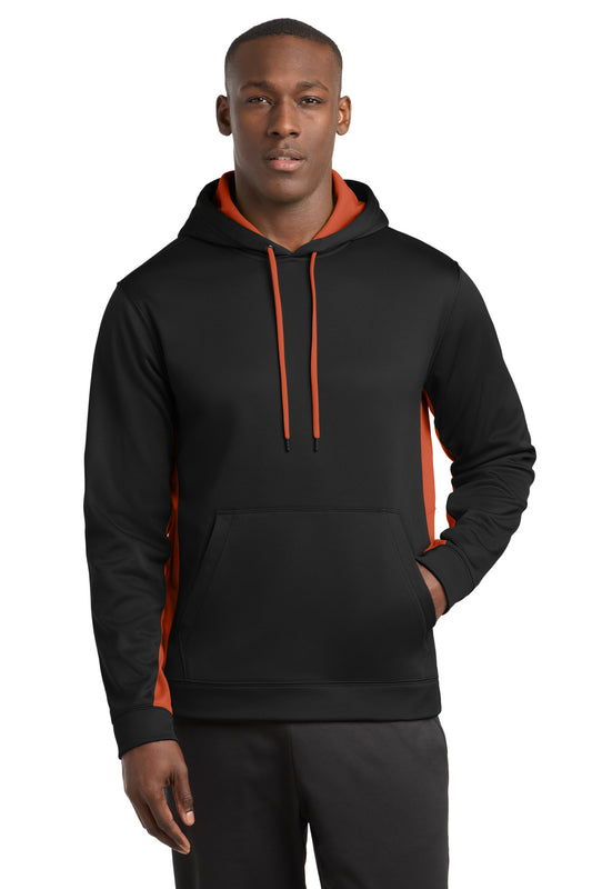 Sport-Tek ® Sport-Wick ® Fleece Colorblock Hooded Pullover. ST235
