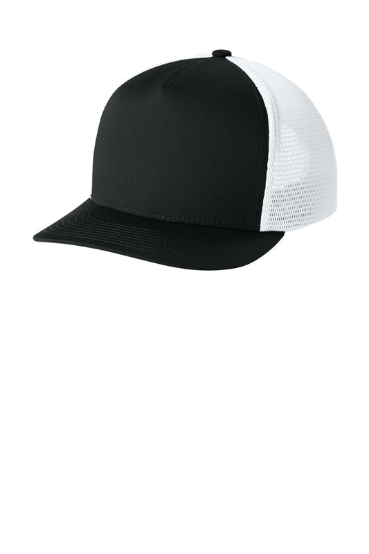 Sport-Tek ® Stretch-Tek 5-Panel Trucker Cap STC75