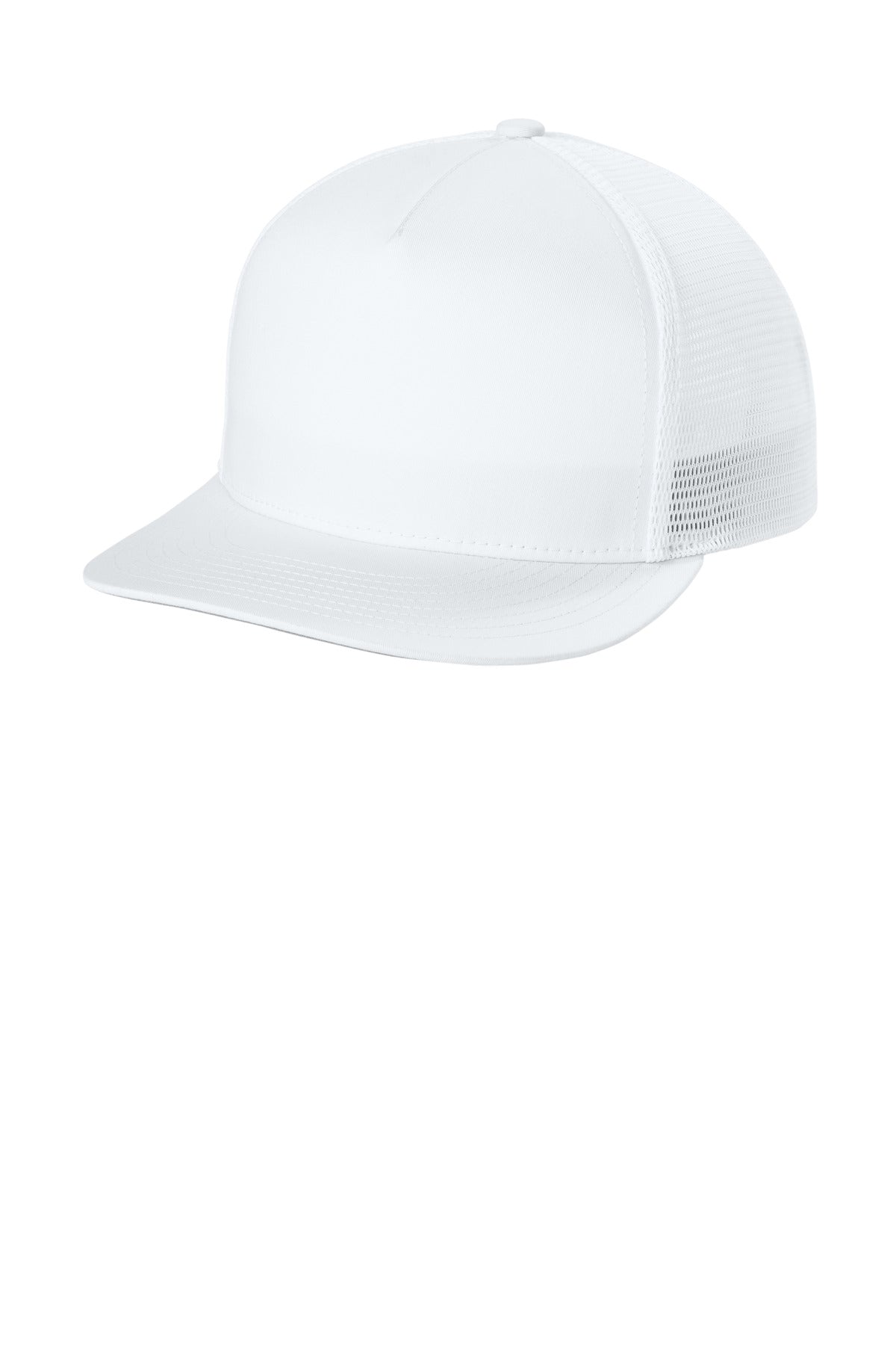 Sport-Tek ® Stretch-Tek 5-Panel Trucker Cap STC75