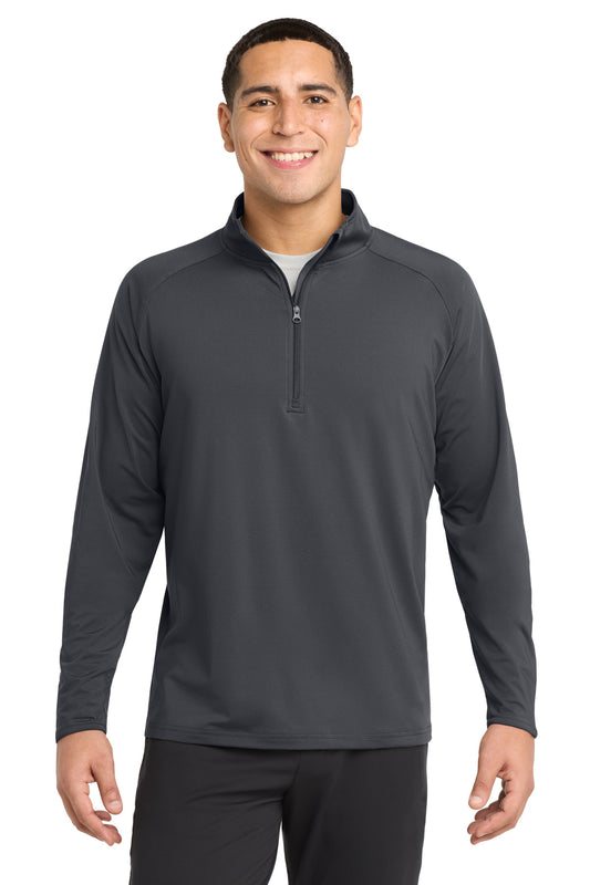 Sport-Tek ® Tall Sport-Wick ® Stretch 1/4-Zip Pullover. TST850