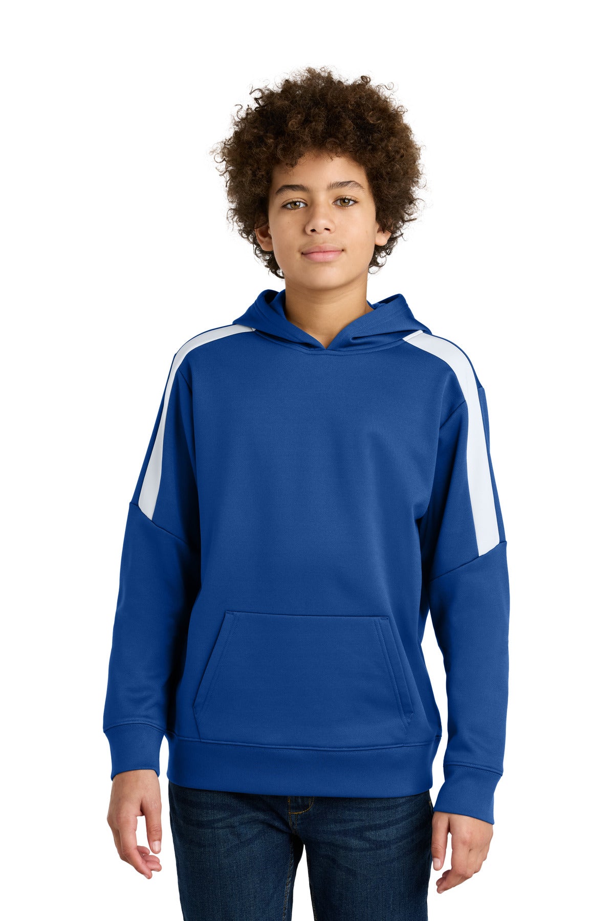 Sport-Tek ® Youth Sport-Wick ® Fleece United Pullover Hoodie YST255