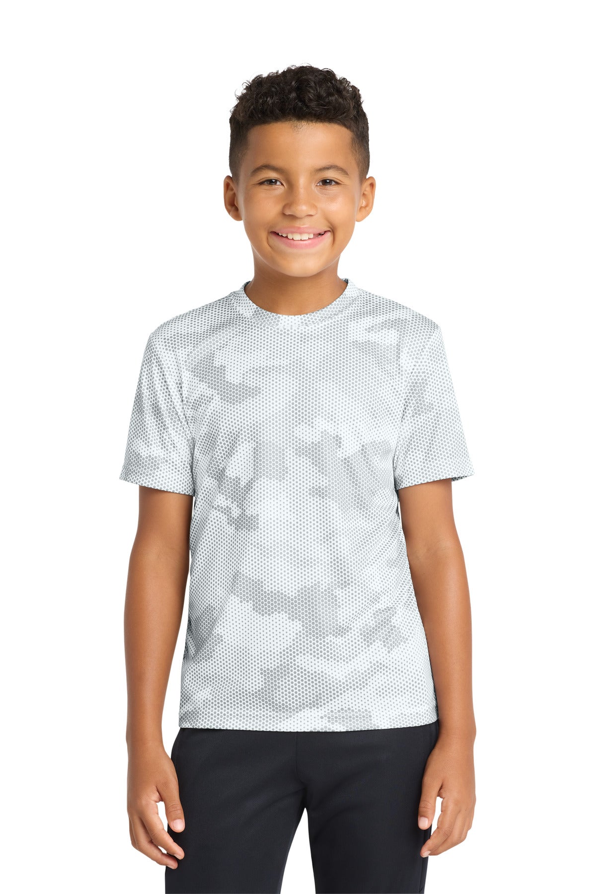 Sport-Tek ® Youth CamoHex Tee. YST370