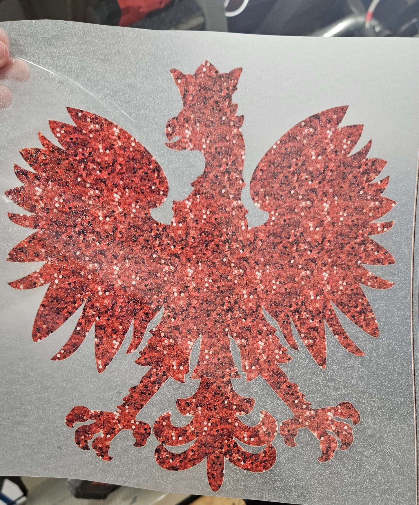 Sequins Falcon - Glitter DTF