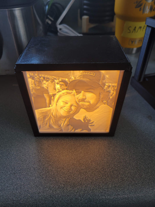 3D Photo Light Box - Single