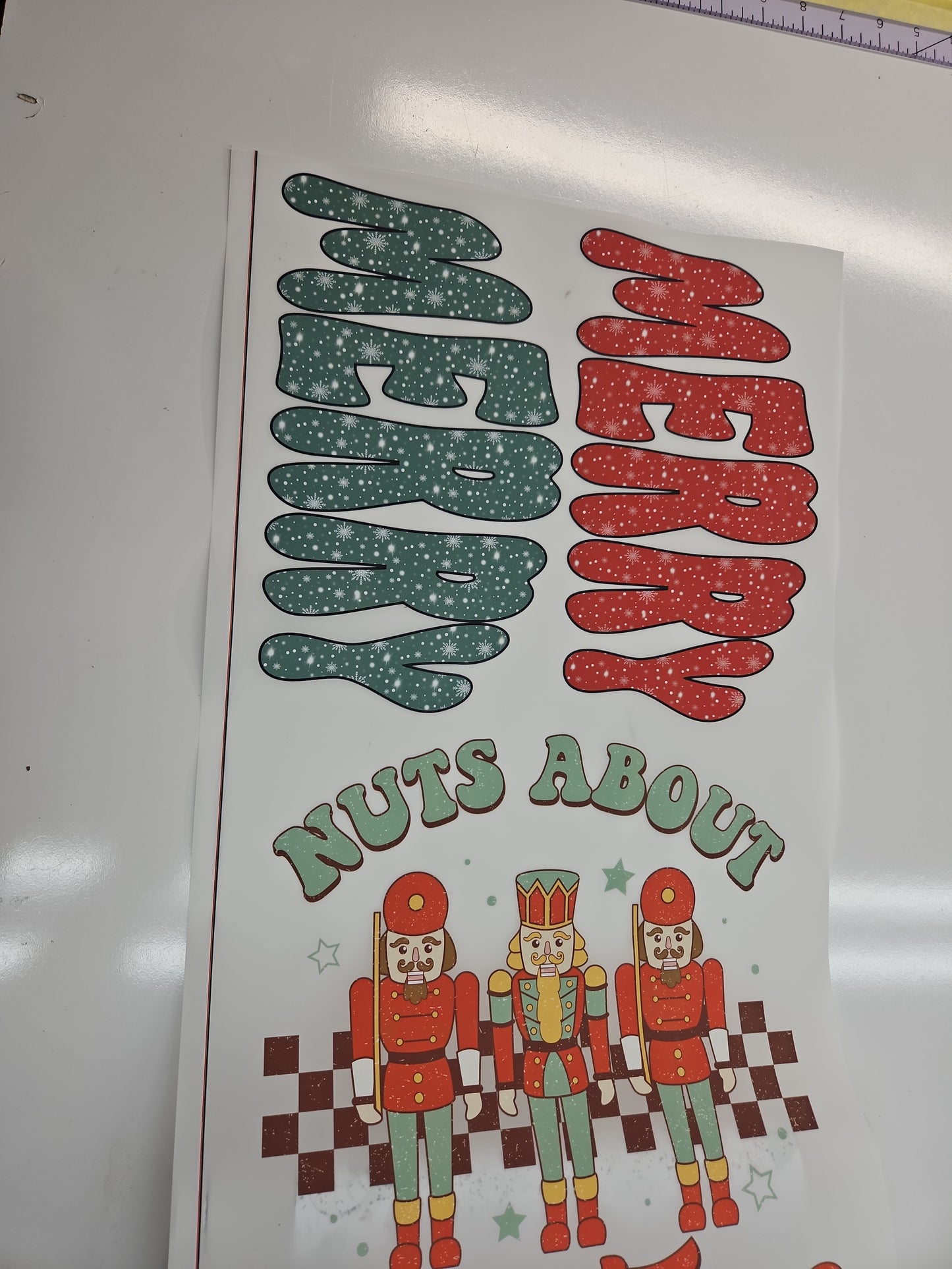 Vintage Christmas 48" Gang Sheet