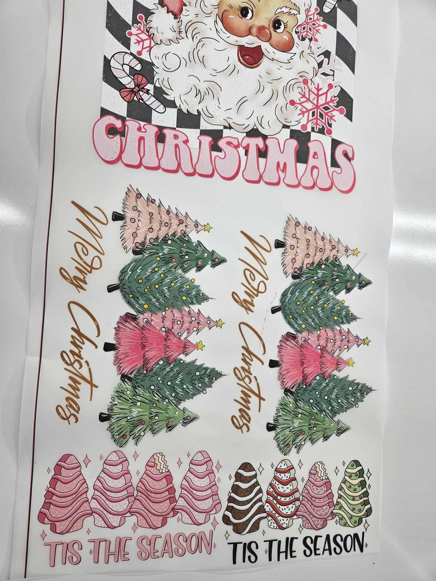 Vintage Christmas 48" Gang Sheet