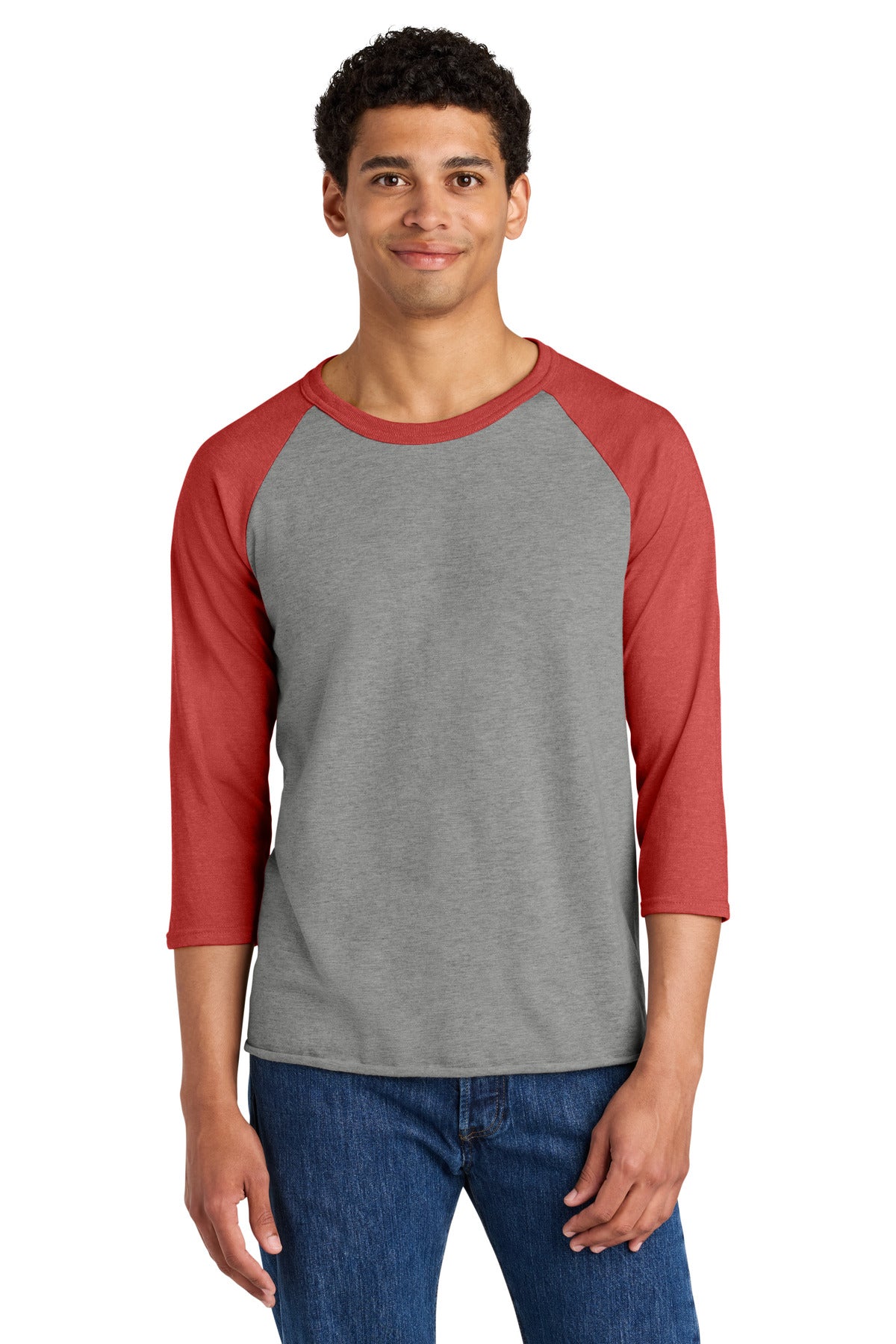 Jerzees ®  Unisex Premium Blend Combed Ring Spun 3/4-Sleeve Raglan 560R