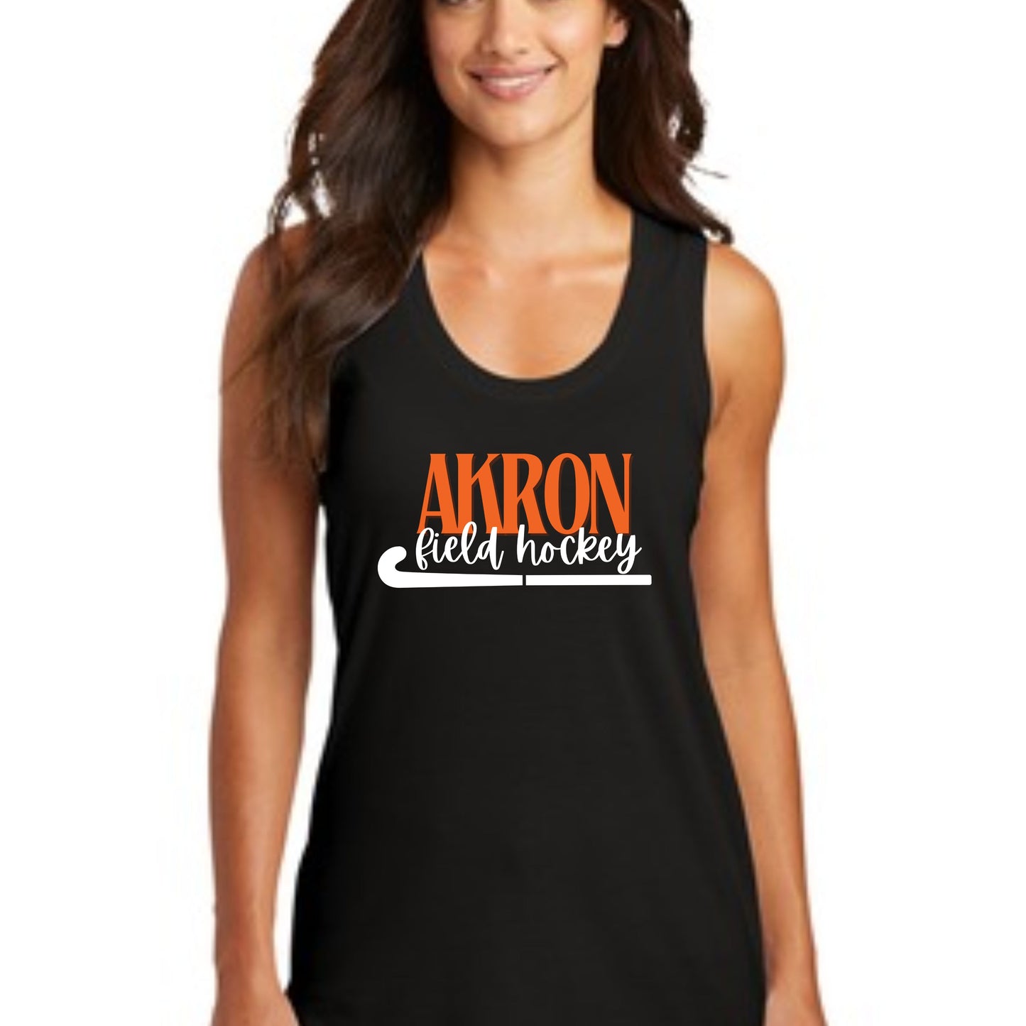 Women's Tank Top Akron Field Hockey