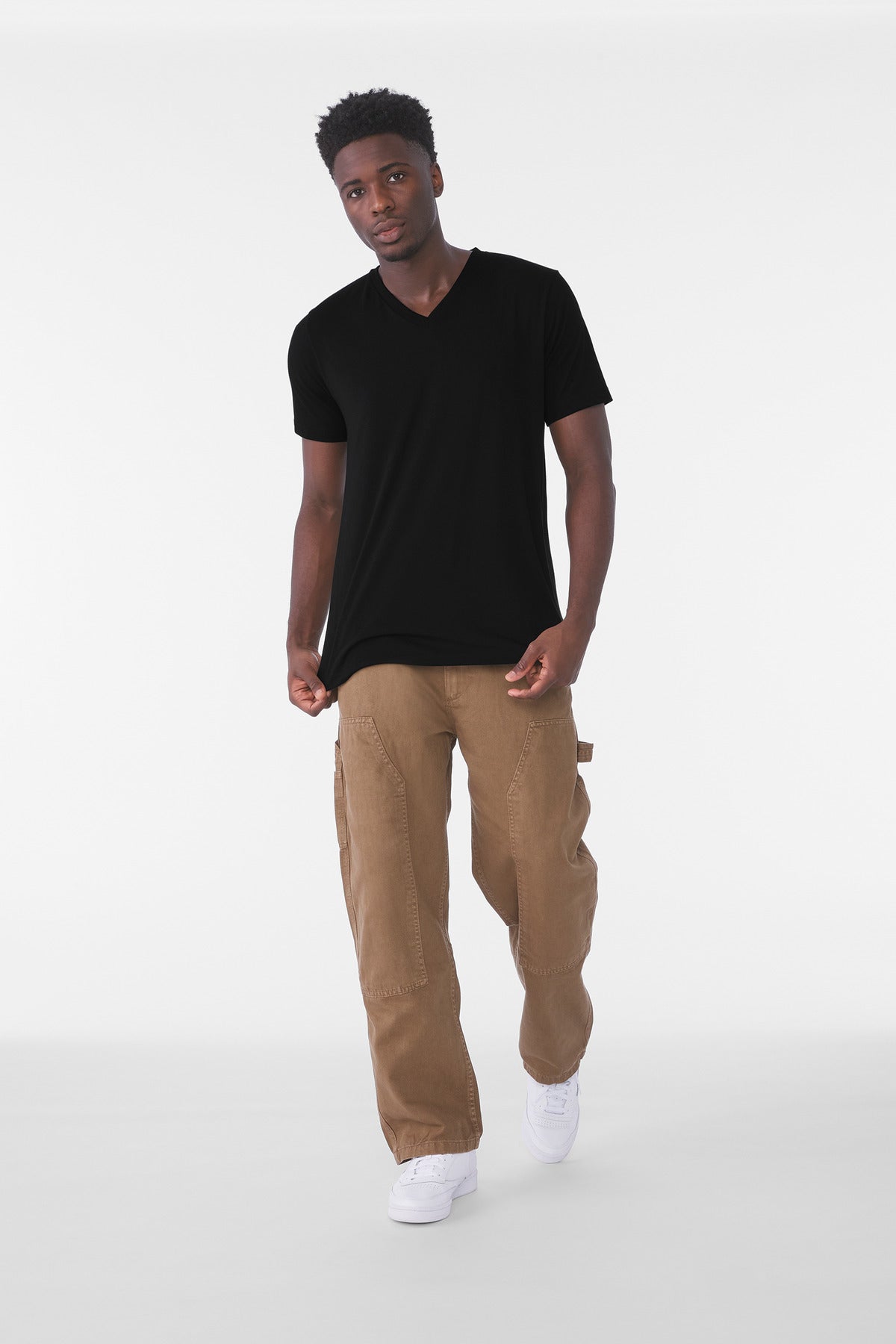 BELLA+CANVAS  ®  Unisex Triblend Short Sleeve V-Neck Tee. BC3415