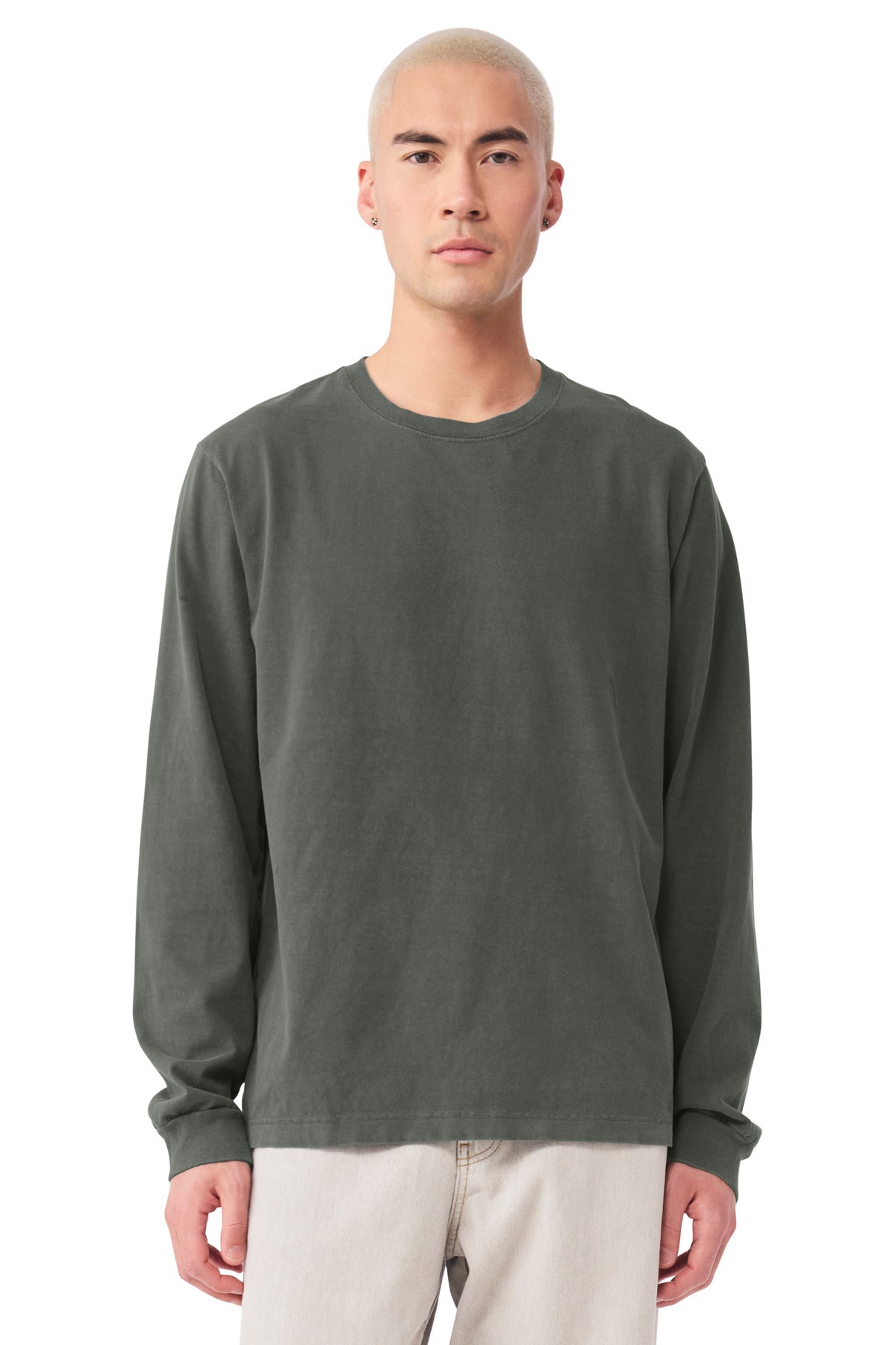 BELLA+CANVAS ®  Unisex Heavyweight Garment-Dyed Long Sleeve Tee BC4851GD