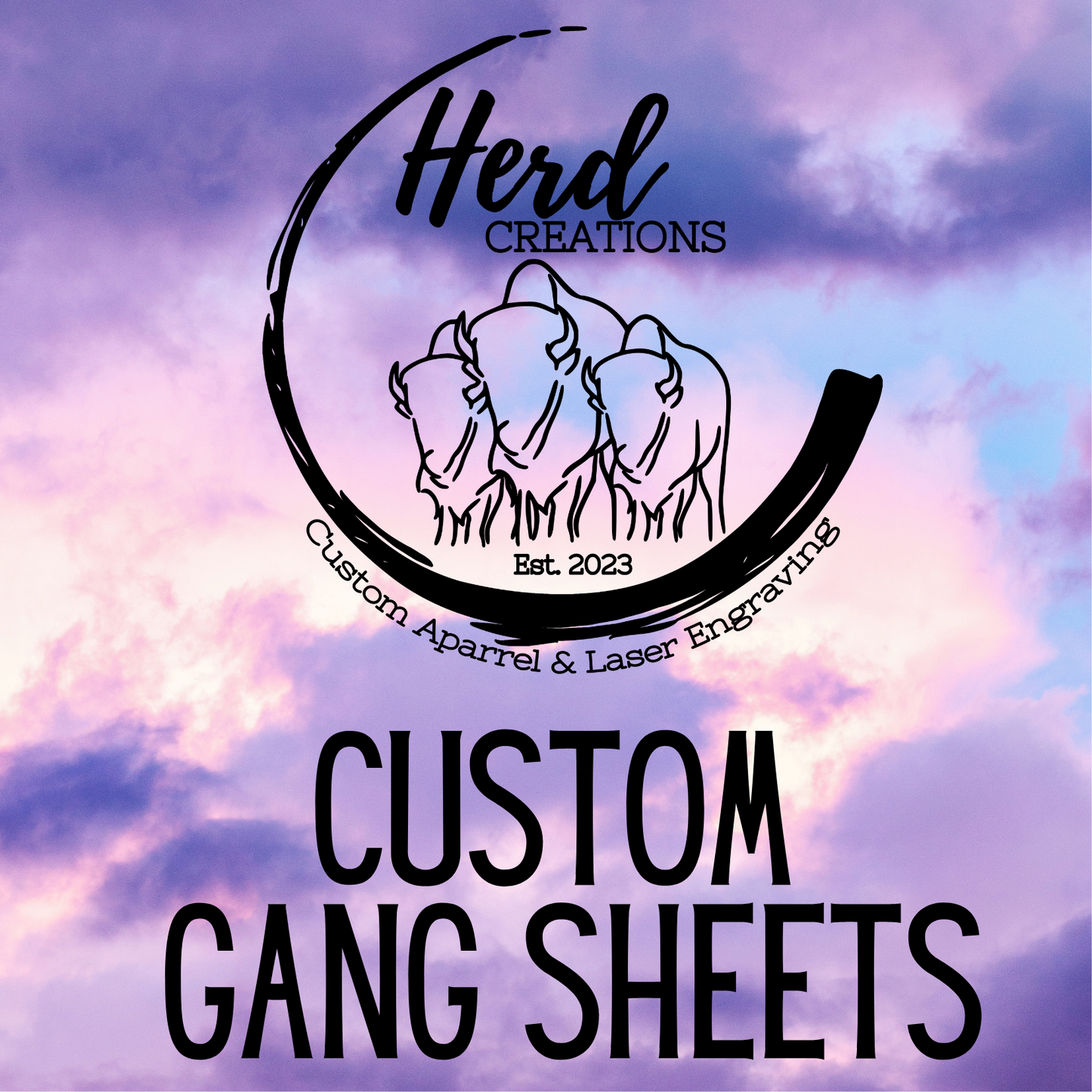 Custom Sublimation Gang Sheet