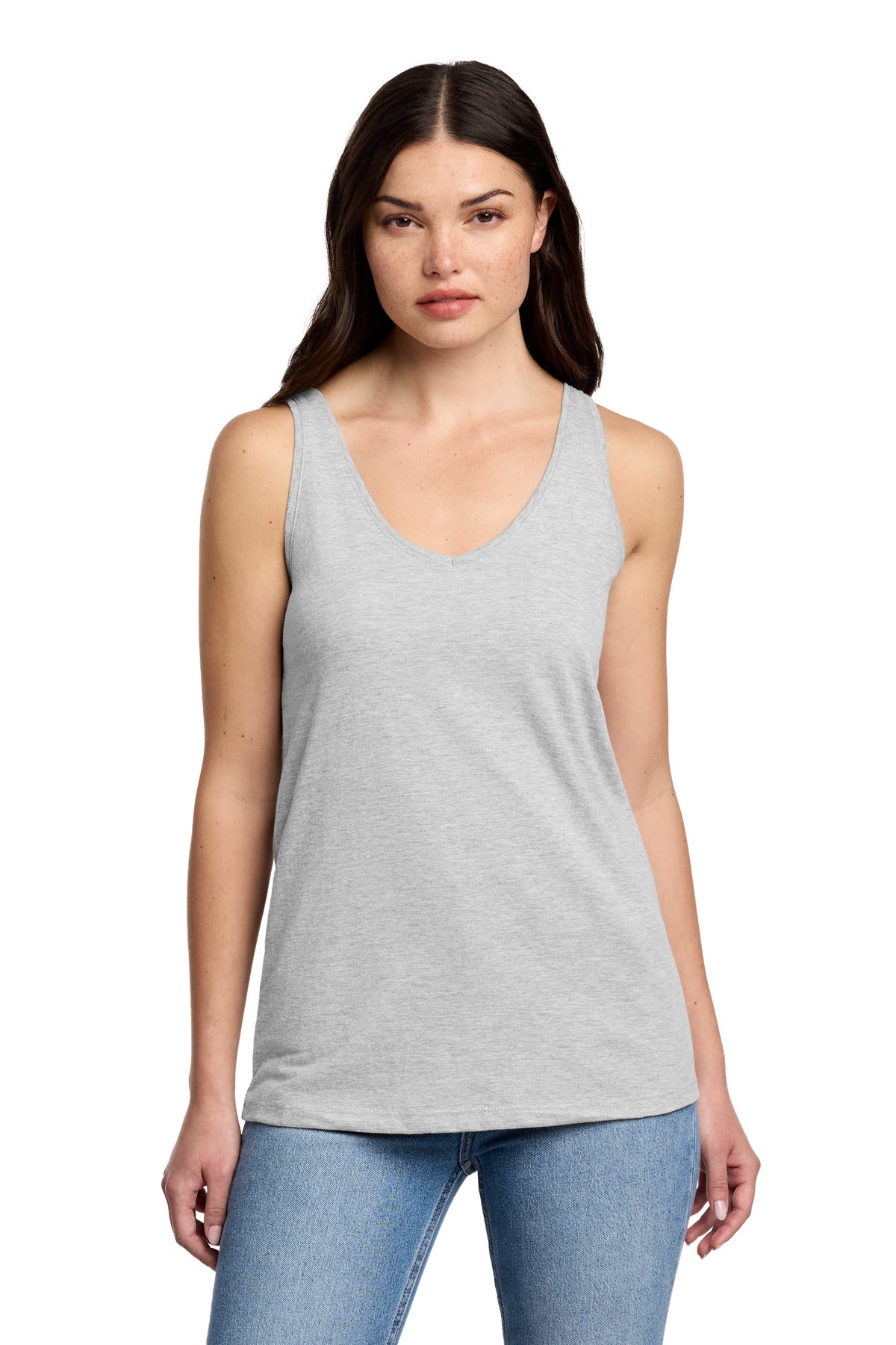District ®  Women's Perfect Blend ®  CVC V-Neck Tank DT154