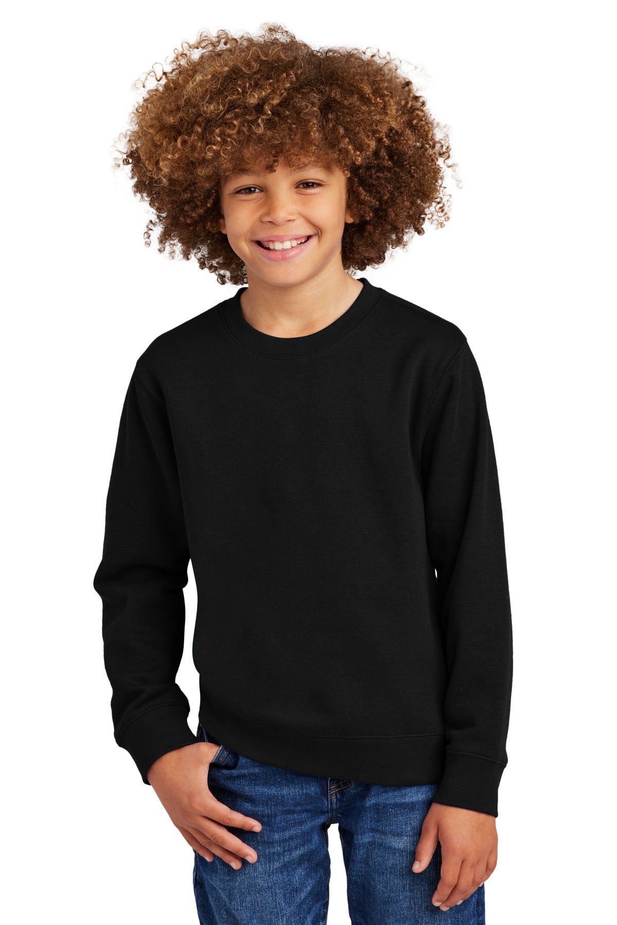 District ®  Youth V.I.T. ™  Fleece Crew DT6104Y