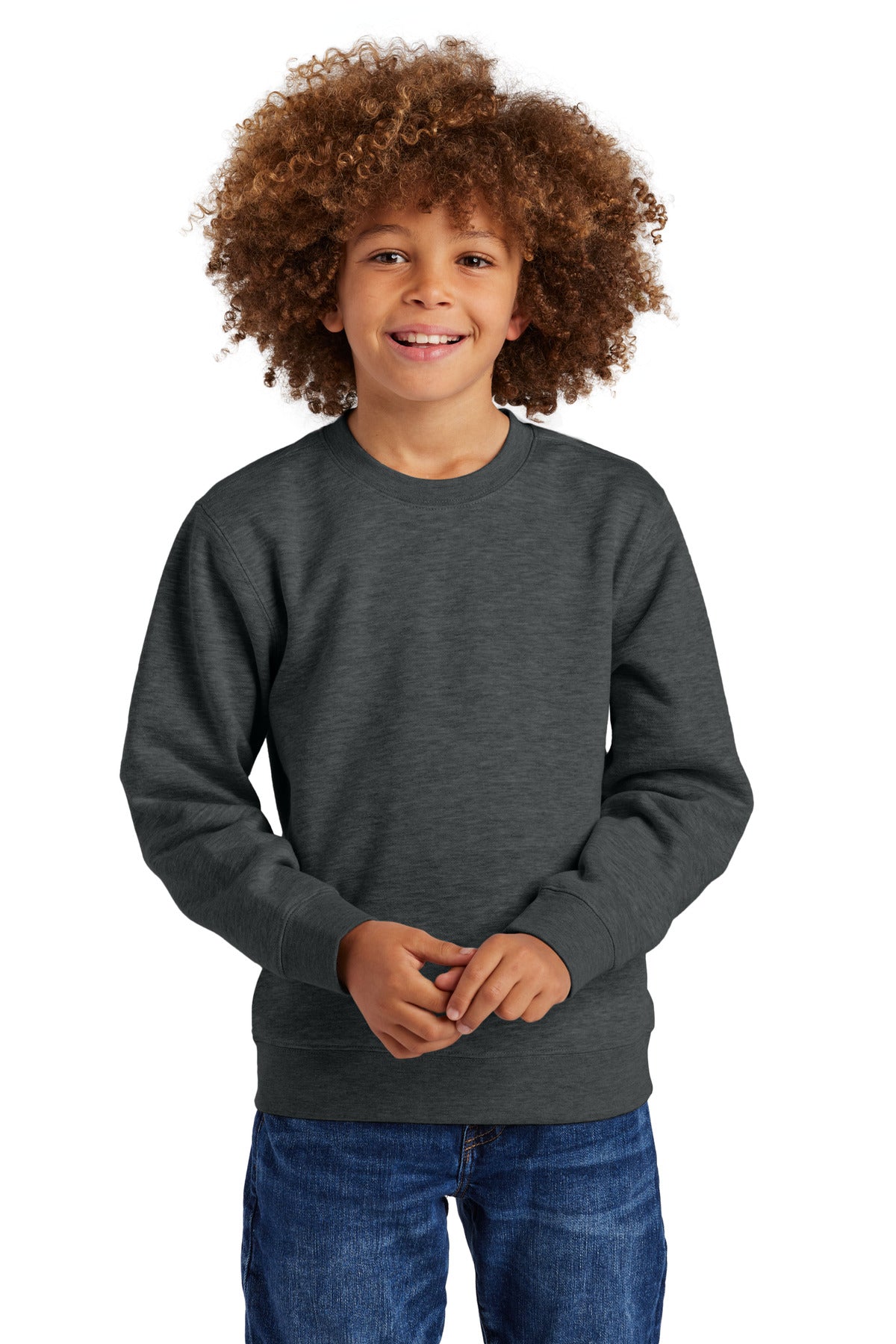 District ®  Youth V.I.T. ™  Fleece Crew DT6104Y