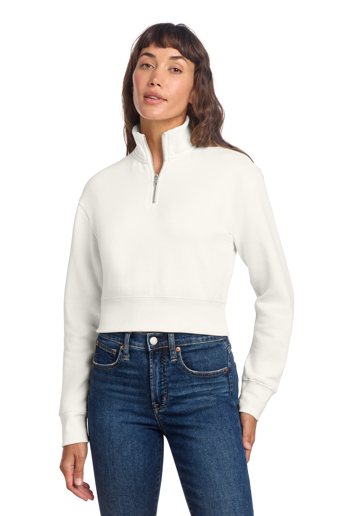 District ®  Women's V.I.T. ™  Fleece 1/2-Zip DT6111