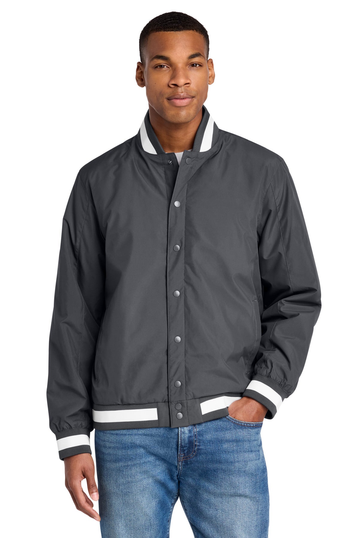 Sport-Tek ®  Insulated Varsity Jacket JST58