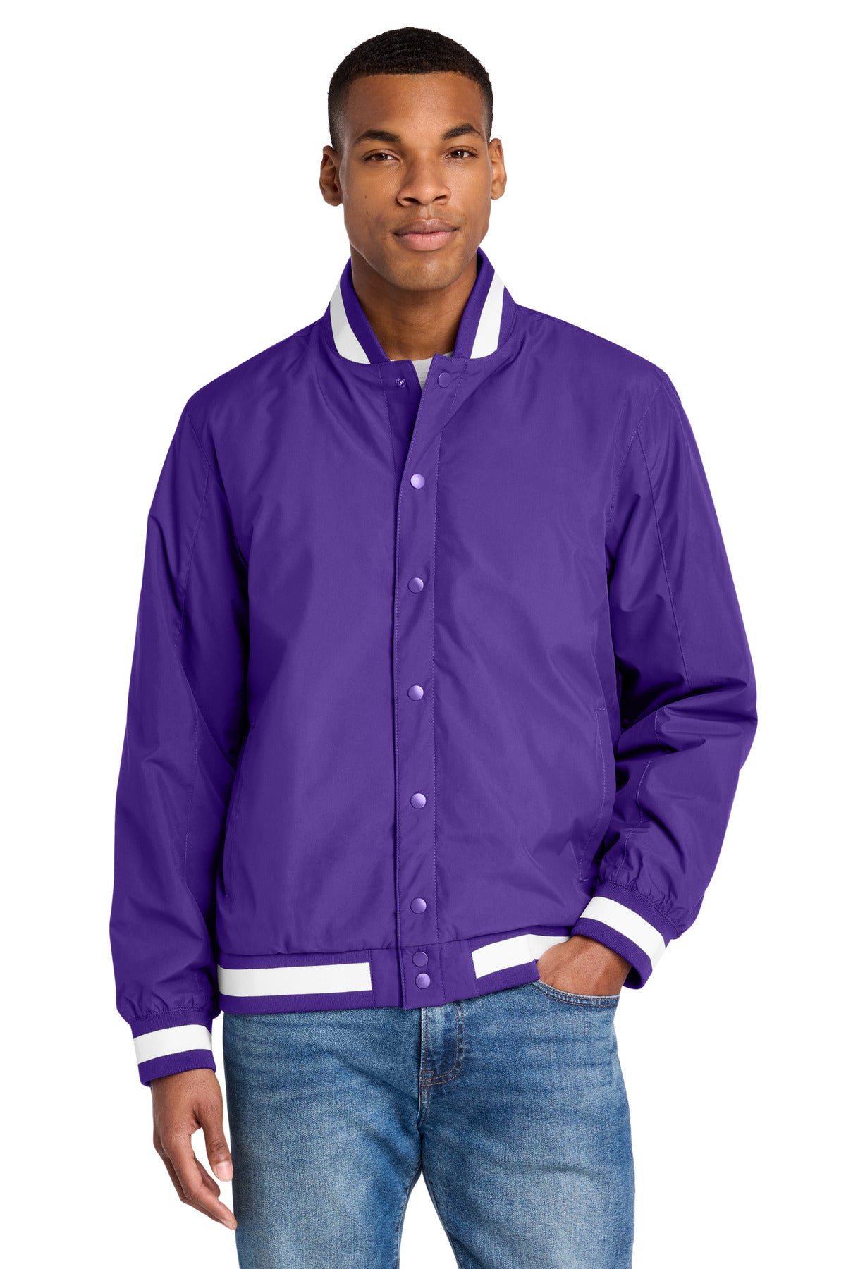 Sport-Tek ®  Insulated Varsity Jacket JST58