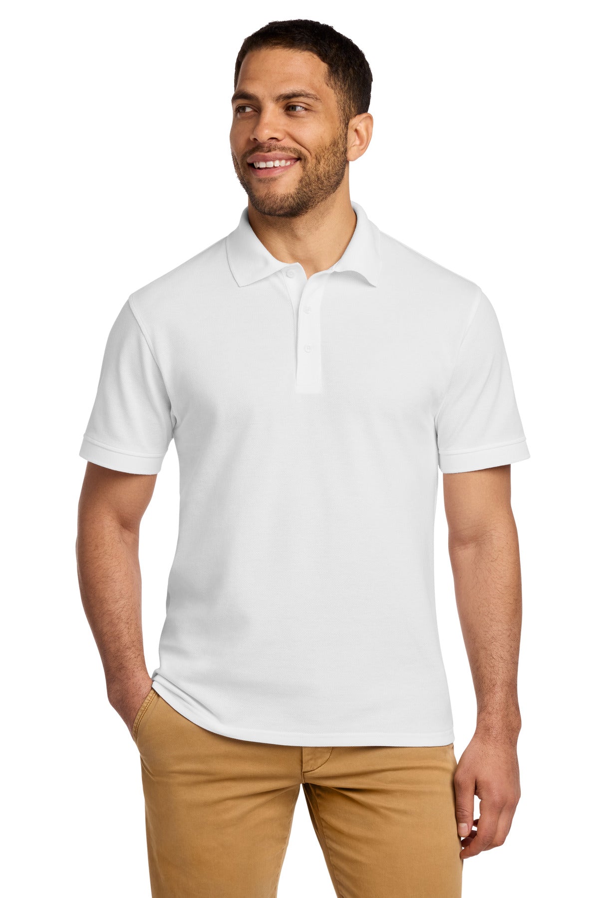 Port & Co ®  Combed Ring Spun Pique Polo. KP1500