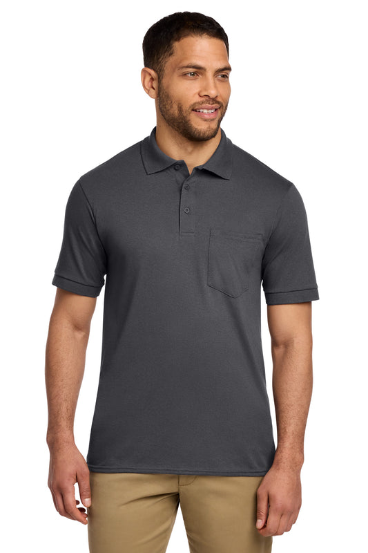 Port & Co ®  Core Blend Jersey Knit Pocket Polo. KP55P