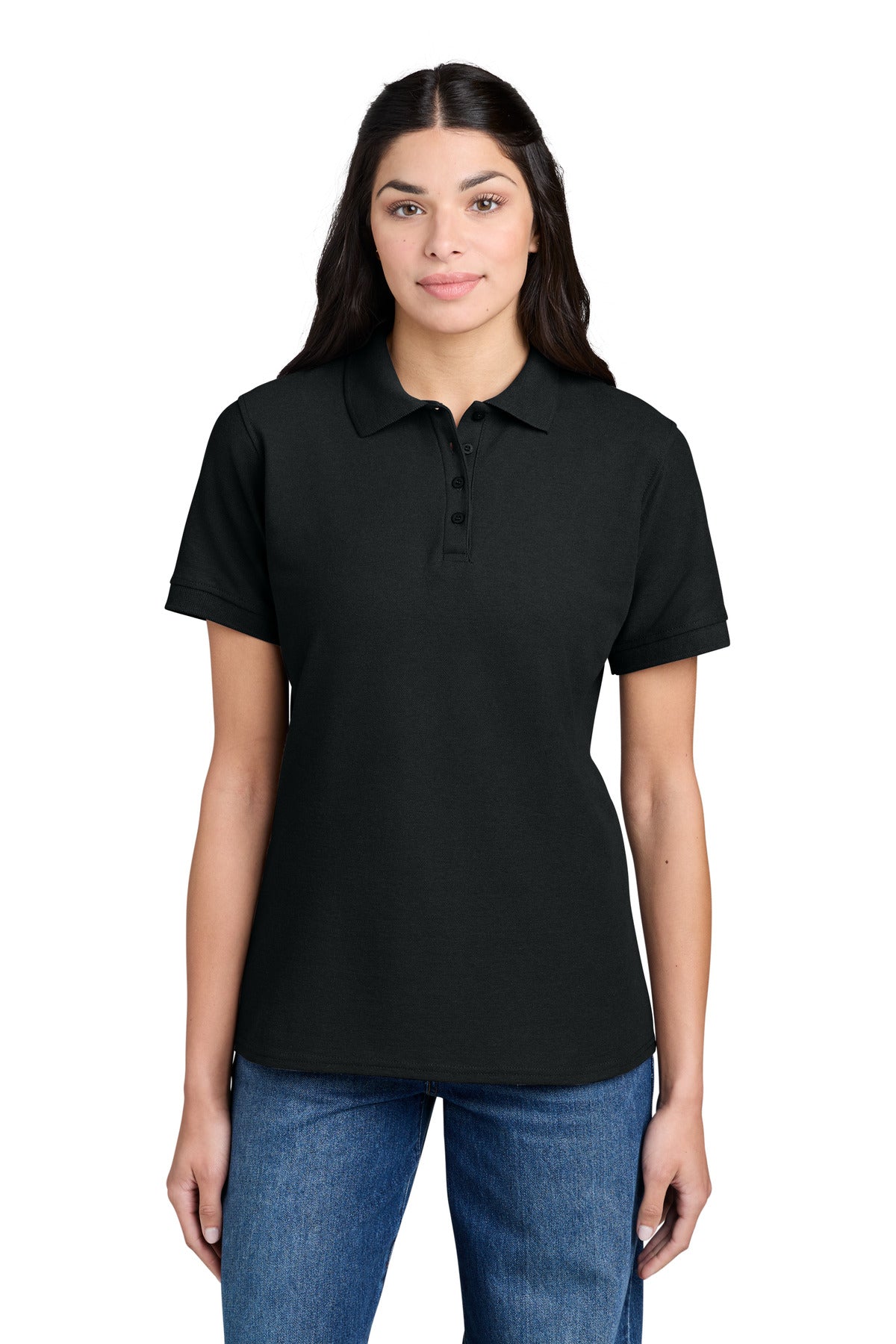 Port & Co ®  Women's Core Blend Pique Polo. LKP155