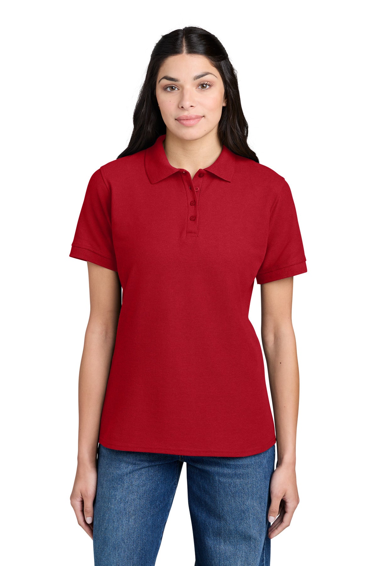 Port & Co ®  Women's Core Blend Pique Polo. LKP155
