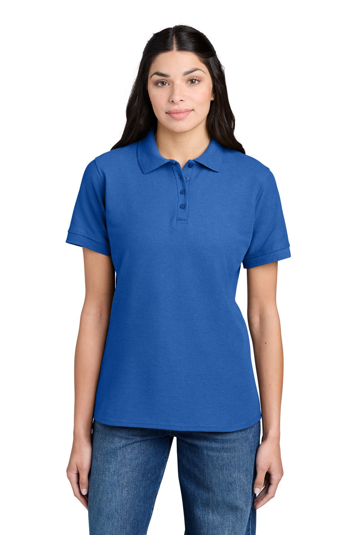Port & Co ®  Women's Core Blend Pique Polo. LKP155