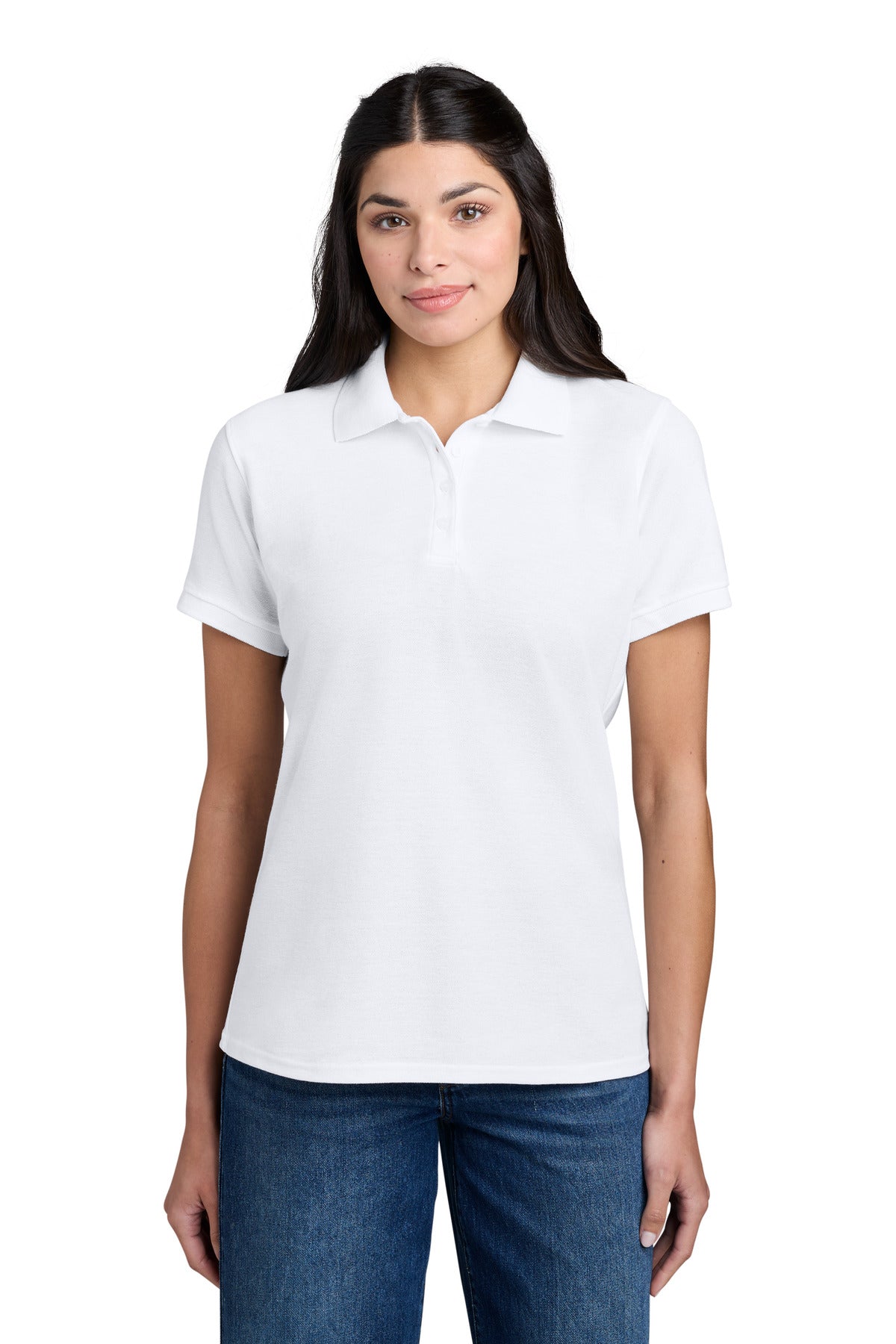 Port & Co ®  Women's Core Blend Pique Polo. LKP155