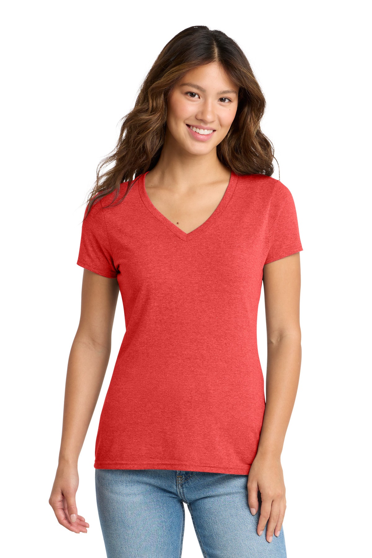 Port & Co ®  Women's Tri-Blend V-Neck Tee. LPC330V