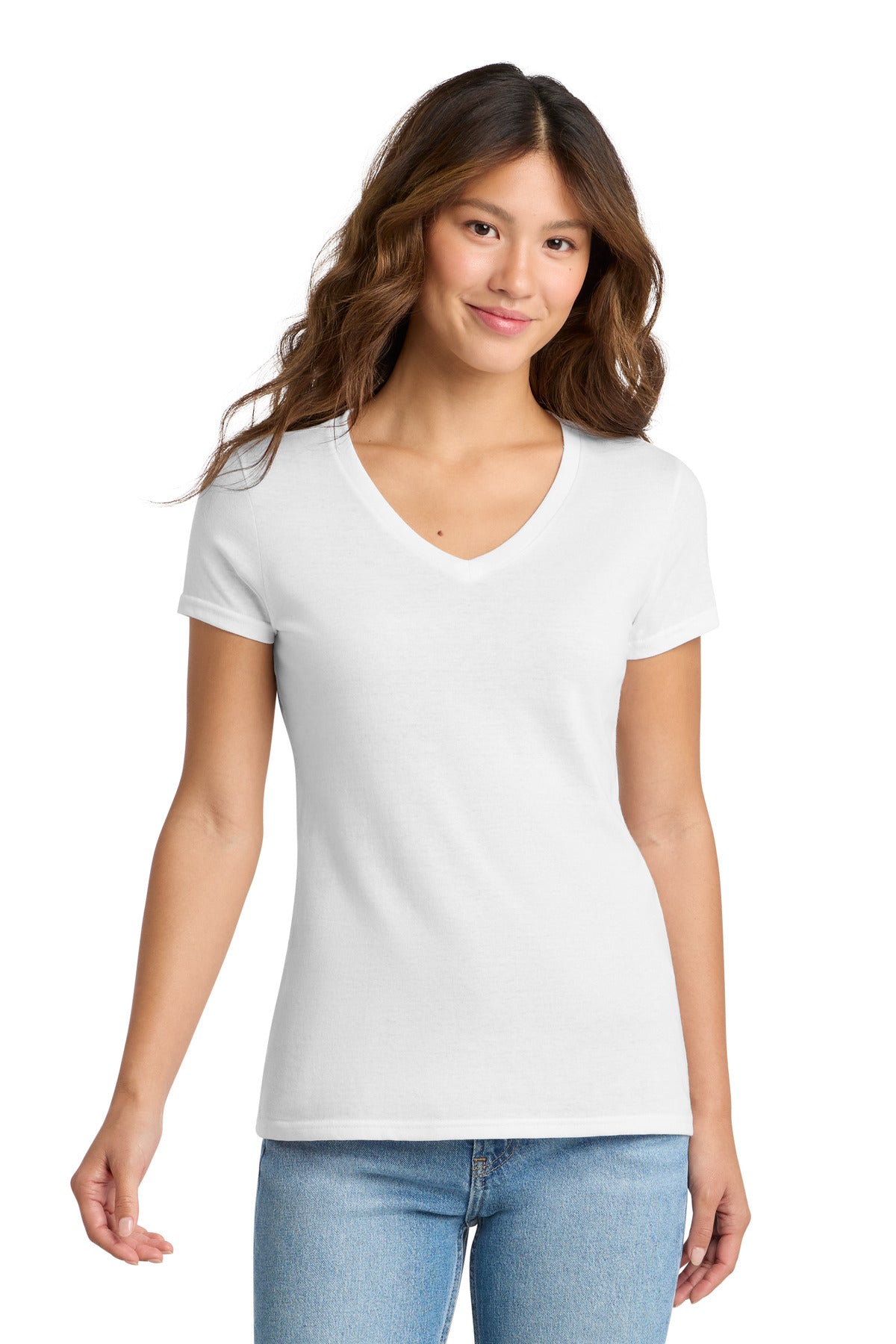 Port & Co ®  Women's Tri-Blend V-Neck Tee. LPC330V