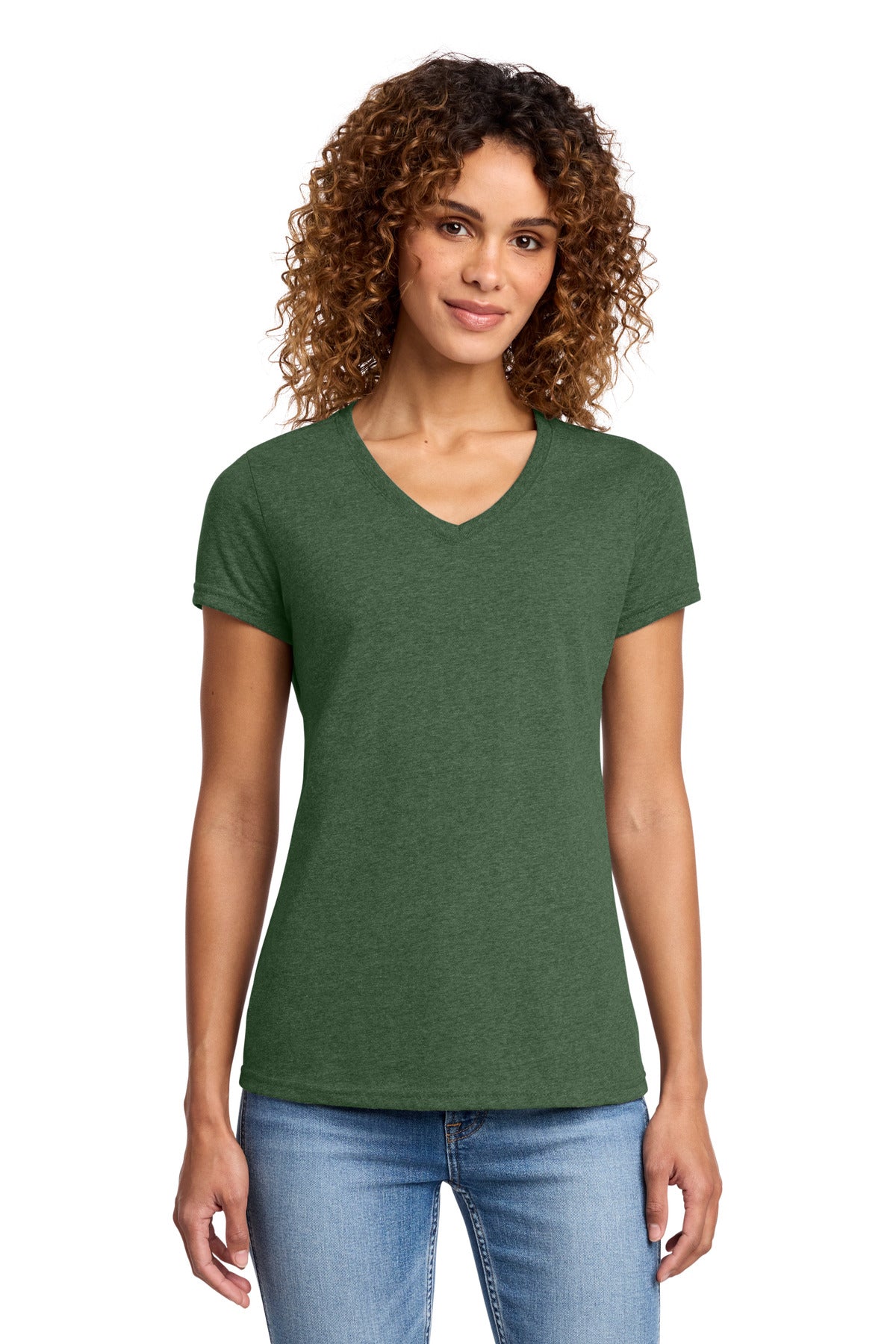 Port & Co ®  Women's Fan Favorite ™  Blend V-Neck Tee. LPC455V