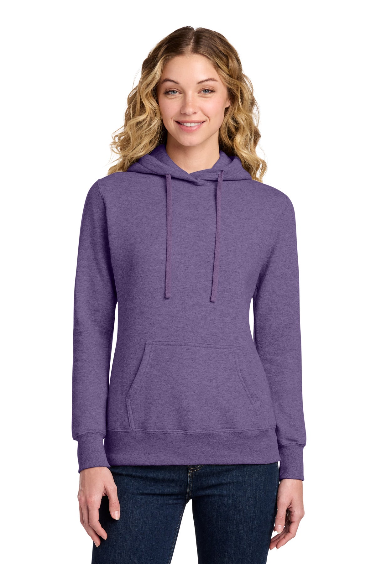 Port & Co ®  Women's Core Fleece Pullover Hooded Sweatshirt LPC78H