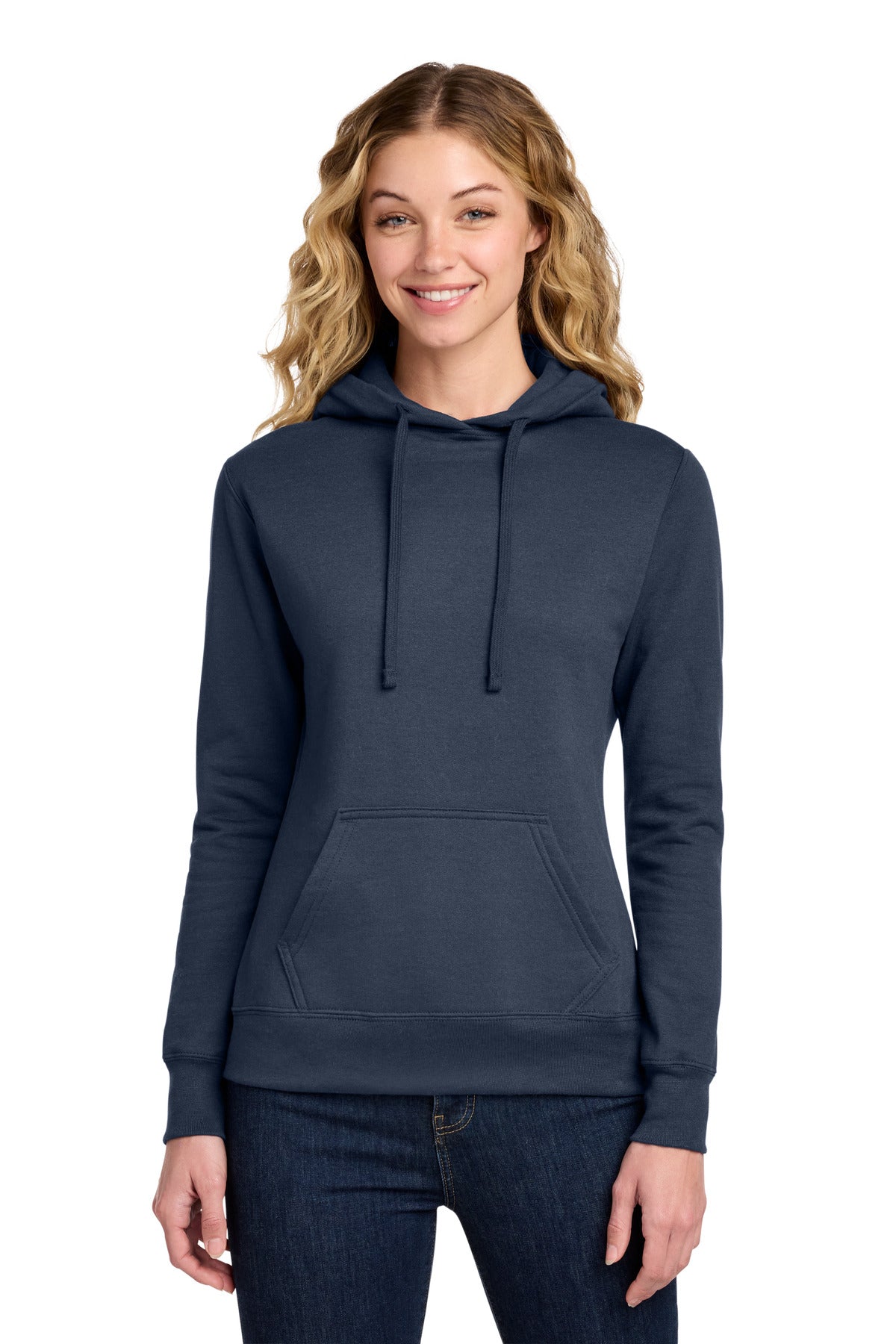 Port & Co ®  Women's Core Fleece Pullover Hooded Sweatshirt LPC78H