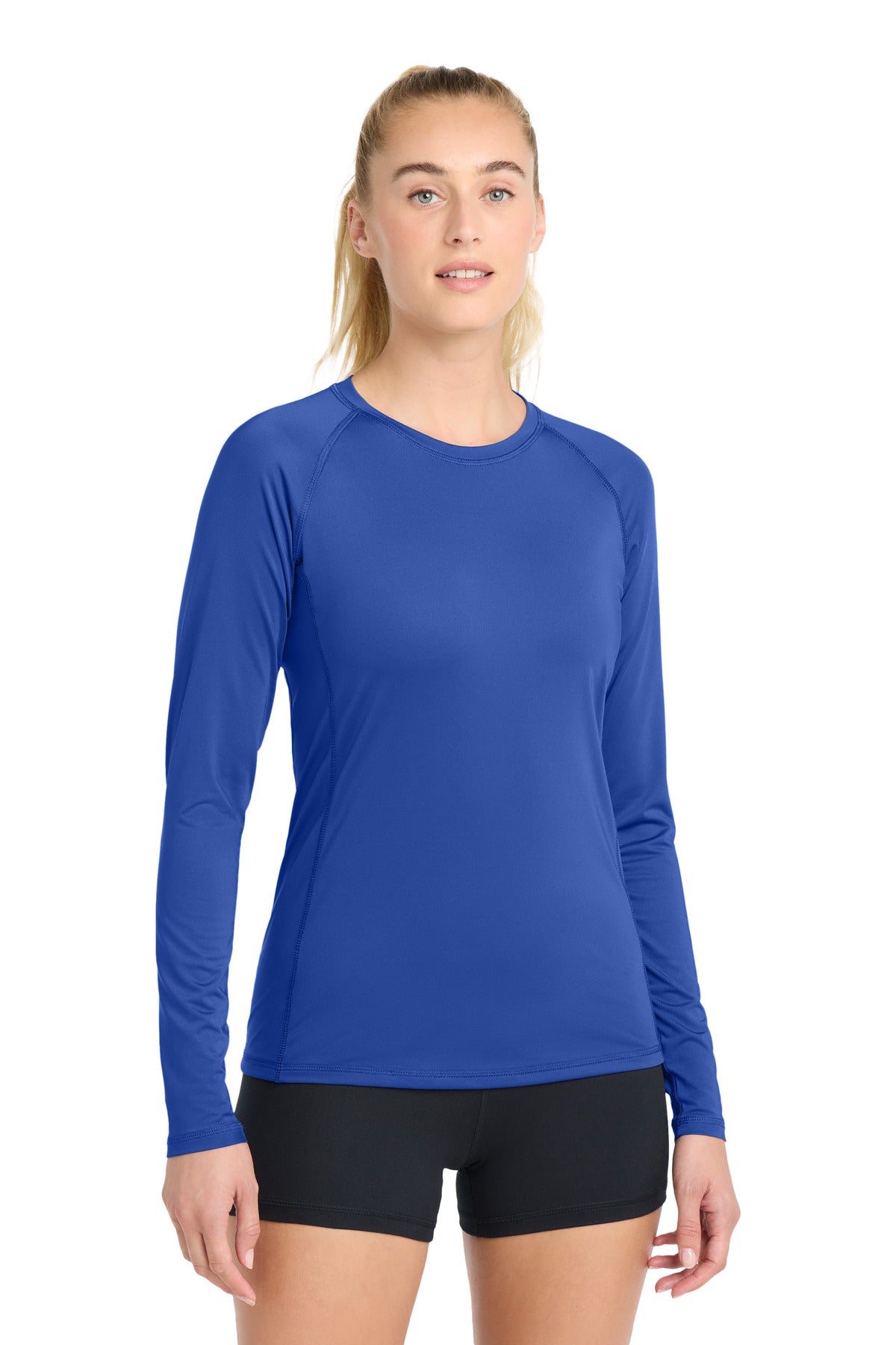 Sport-Tek  ®  Women's Long Sleeve Rashguard Tee. LST470LS