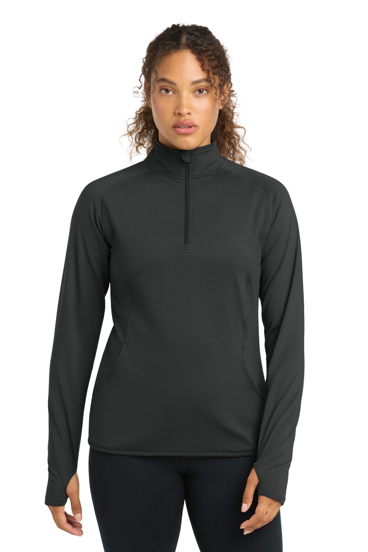 Sport-Tek ®  Women's Sport-Wick ®  Stretch 1/4-Zip Pullover. LST850